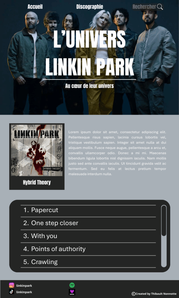 Page album linkin park